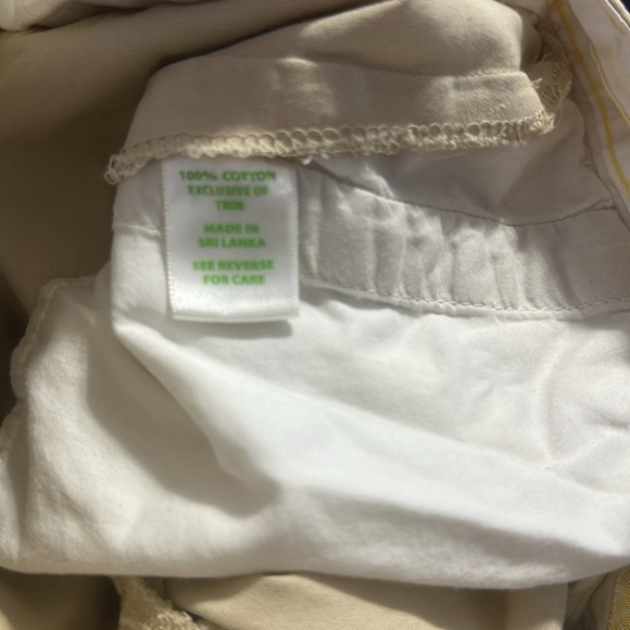 Lily Pulitzer Cotton Khaki Chino Capris Size 6 Pants - Picture 4 of 6
